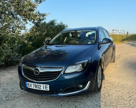 Синий Опель Инсигния, объемом двигателя 1.6 л и пробегом 214 тыс. км за 8999 $, фото 3 на Automoto.ua