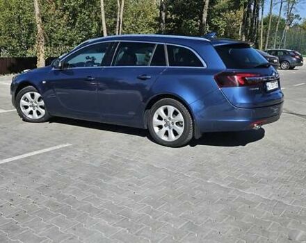 Синий Опель Инсигния, объемом двигателя 1.96 л и пробегом 95 тыс. км за 14000 $, фото 6 на Automoto.ua