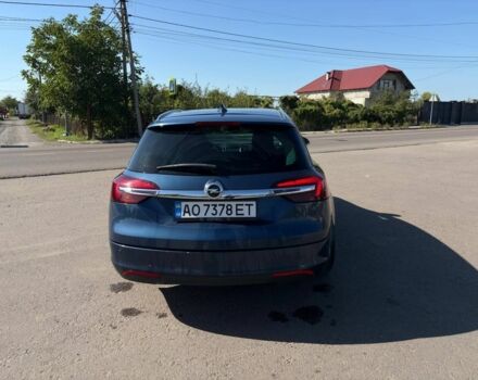 Синий Опель Инсигния, объемом двигателя 1.6 л и пробегом 197 тыс. км за 12000 $, фото 3 на Automoto.ua