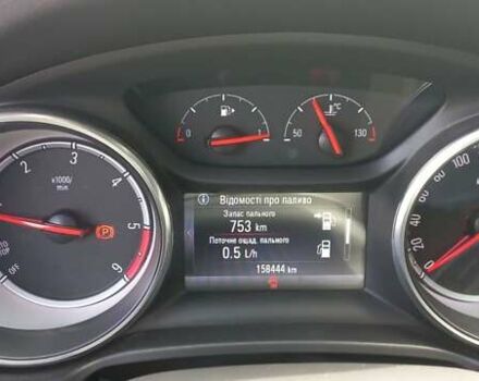 Синий Опель Инсигния, объемом двигателя 1.6 л и пробегом 190 тыс. км за 13500 $, фото 6 на Automoto.ua