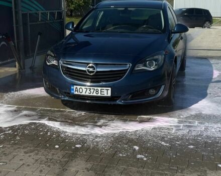 Синий Опель Инсигния, объемом двигателя 1.6 л и пробегом 197 тыс. км за 12000 $, фото 1 на Automoto.ua