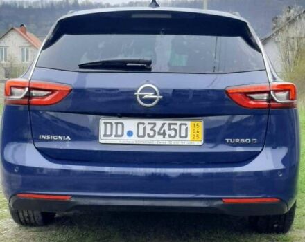 Синий Опель Инсигния, объемом двигателя 1.96 л и пробегом 230 тыс. км за 13500 $, фото 1 на Automoto.ua