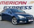 Синий Опель Инсигния, объемом двигателя 2 л и пробегом 215 тыс. км за 7790 $, фото 1 на Automoto.ua