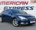 Синий Опель Инсигния, объемом двигателя 2 л и пробегом 215 тыс. км за 6890 $, фото 1 на Automoto.ua