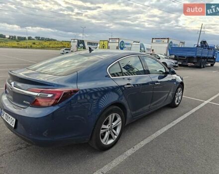Синий Опель Инсигния, объемом двигателя 1.96 л и пробегом 131 тыс. км за 13500 $, фото 9 на Automoto.ua