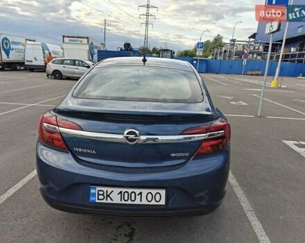 Синий Опель Инсигния, объемом двигателя 1.96 л и пробегом 131 тыс. км за 13500 $, фото 10 на Automoto.ua