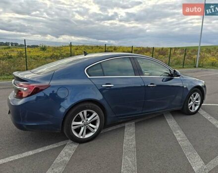 Синий Опель Инсигния, объемом двигателя 1.96 л и пробегом 131 тыс. км за 13500 $, фото 8 на Automoto.ua