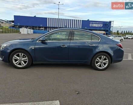 Синий Опель Инсигния, объемом двигателя 1.96 л и пробегом 131 тыс. км за 13500 $, фото 3 на Automoto.ua