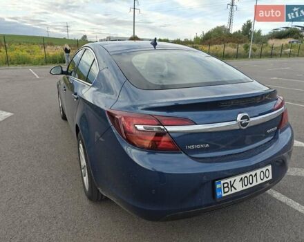 Синий Опель Инсигния, объемом двигателя 1.96 л и пробегом 131 тыс. км за 13500 $, фото 1 на Automoto.ua