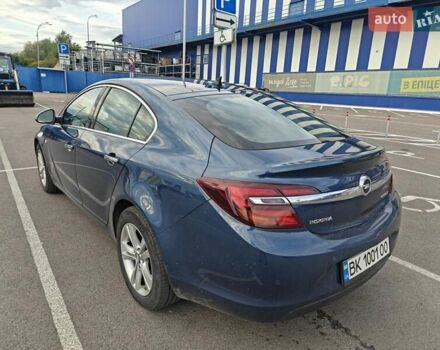 Синий Опель Инсигния, объемом двигателя 1.96 л и пробегом 131 тыс. км за 13500 $, фото 11 на Automoto.ua