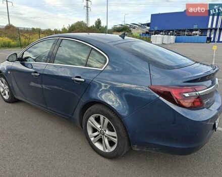 Синий Опель Инсигния, объемом двигателя 1.96 л и пробегом 131 тыс. км за 13500 $, фото 2 на Automoto.ua