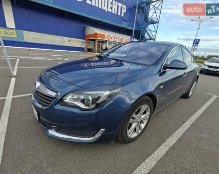 Синий Опель Инсигния, объемом двигателя 1.96 л и пробегом 131 тыс. км за 13500 $, фото 13 на Automoto.ua