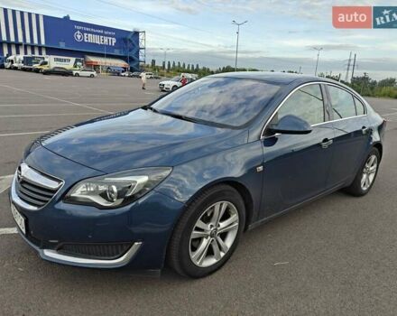 Синий Опель Инсигния, объемом двигателя 1.96 л и пробегом 131 тыс. км за 13500 $, фото 4 на Automoto.ua