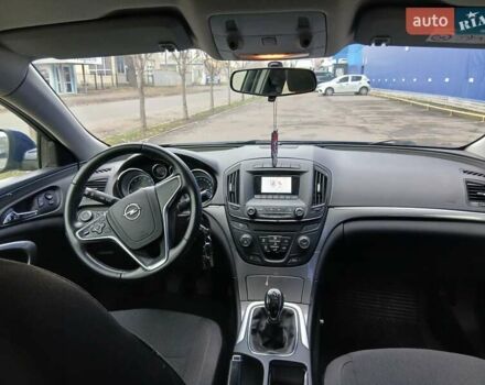Синий Опель Инсигния, объемом двигателя 1.4 л и пробегом 79 тыс. км за 11700 $, фото 7 на Automoto.ua