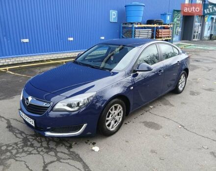 Синий Опель Инсигния, объемом двигателя 1.4 л и пробегом 79 тыс. км за 11700 $, фото 3 на Automoto.ua