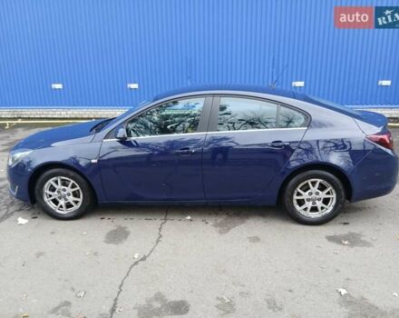 Синий Опель Инсигния, объемом двигателя 1.4 л и пробегом 79 тыс. км за 11700 $, фото 4 на Automoto.ua