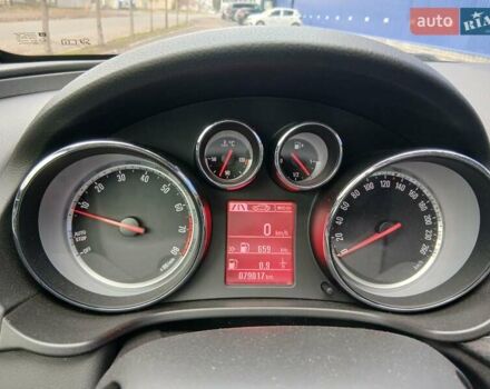 Синий Опель Инсигния, объемом двигателя 1.4 л и пробегом 79 тыс. км за 11700 $, фото 8 на Automoto.ua