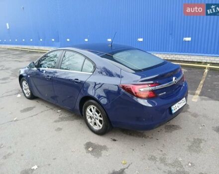 Синий Опель Инсигния, объемом двигателя 1.4 л и пробегом 79 тыс. км за 11700 $, фото 5 на Automoto.ua
