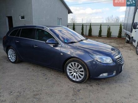 Синий Опель Инсигния, объемом двигателя 1.96 л и пробегом 309 тыс. км за 6999 $, фото 1 на Automoto.ua