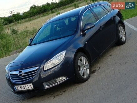 Синий Опель Инсигния, объемом двигателя 1.96 л и пробегом 259 тыс. км за 5230 $, фото 1 на Automoto.ua