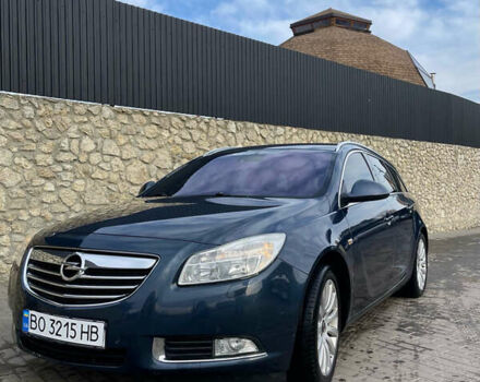 Синий Опель Инсигния, объемом двигателя 1.6 л и пробегом 253 тыс. км за 7200 $, фото 1 на Automoto.ua