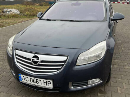 Синий Опель Инсигния, объемом двигателя 1.96 л и пробегом 246 тыс. км за 6650 $, фото 1 на Automoto.ua