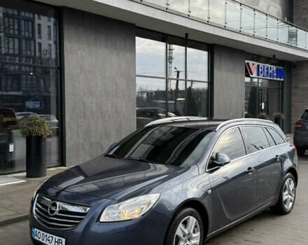Синий Опель Инсигния, объемом двигателя 1.96 л и пробегом 287 тыс. км за 7550 $, фото 1 на Automoto.ua