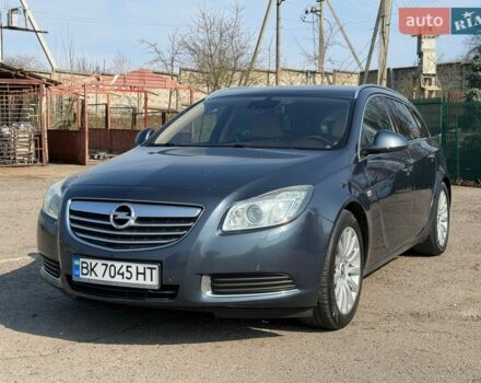 Синий Опель Инсигния, объемом двигателя 2 л и пробегом 280 тыс. км за 7450 $, фото 1 на Automoto.ua