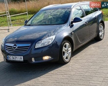Синий Опель Инсигния, объемом двигателя 1.96 л и пробегом 258 тыс. км за 5249 $, фото 1 на Automoto.ua