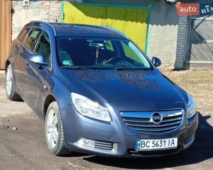 Синий Опель Инсигния, объемом двигателя 1.96 л и пробегом 260 тыс. км за 5199 $, фото 1 на Automoto.ua