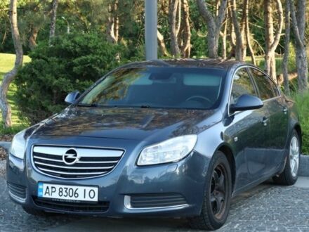 Опель Инсигния 2009 в Днепре (Днепропетровске) на Automoto.ua Синий Опель Инсигния, объемом двигателя 2 л и пробегом 221 тыс. км за 6200 $, фото 1 на Automoto.ua