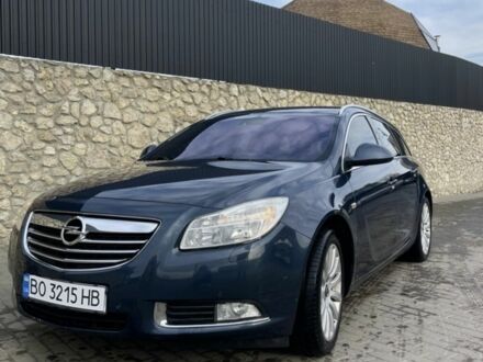 Синий Опель Инсигния, объемом двигателя 1.6 л и пробегом 255 тыс. км за 6900 $, фото 1 на Automoto.ua