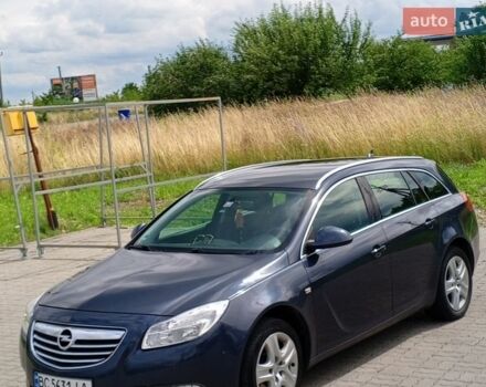 Синий Опель Инсигния, объемом двигателя 1.96 л и пробегом 259 тыс. км за 5200 $, фото 1 на Automoto.ua