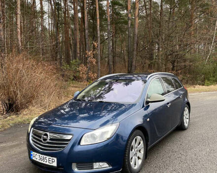 Синий Опель Инсигния, объемом двигателя 1.96 л и пробегом 246 тыс. км за 7900 $, фото 1 на Automoto.ua