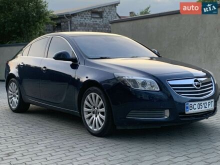 Синий Опель Инсигния, объемом двигателя 1.96 л и пробегом 315 тыс. км за 7200 $, фото 1 на Automoto.ua