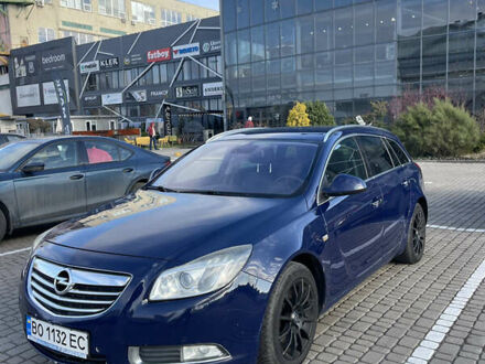 Синий Опель Инсигния, объемом двигателя 1.96 л и пробегом 265 тыс. км за 6600 $, фото 1 на Automoto.ua