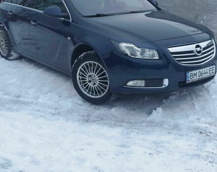 Синій Опель Інсігнія, об'ємом двигуна 2 л та пробігом 245 тис. км за 8285 $, фото 1 на Automoto.ua