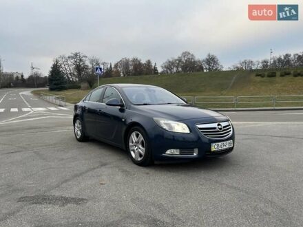 Синий Опель Инсигния, объемом двигателя 1.96 л и пробегом 277 тыс. км за 8250 $, фото 1 на Automoto.ua