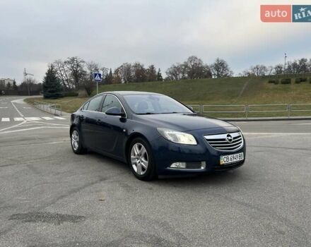 Синий Опель Инсигния, объемом двигателя 1.96 л и пробегом 277 тыс. км за 8250 $, фото 1 на Automoto.ua