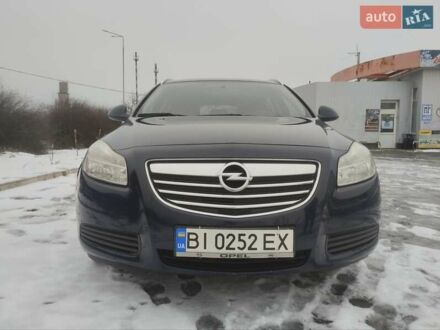 Синий Опель Инсигния, объемом двигателя 1.96 л и пробегом 250 тыс. км за 6500 $, фото 1 на Automoto.ua