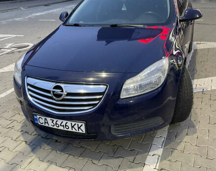 Синий Опель Инсигния, объемом двигателя 1.96 л и пробегом 337 тыс. км за 7000 $, фото 1 на Automoto.ua