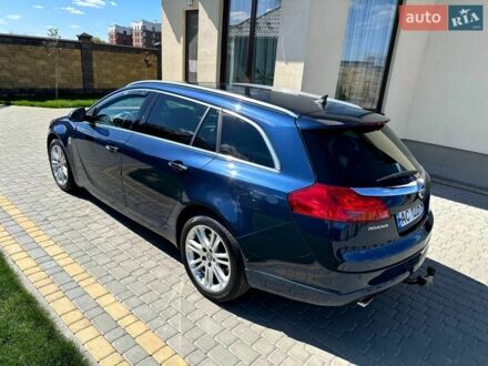 Синий Опель Инсигния, объемом двигателя 1.6 л и пробегом 114 тыс. км за 9100 $, фото 1 на Automoto.ua