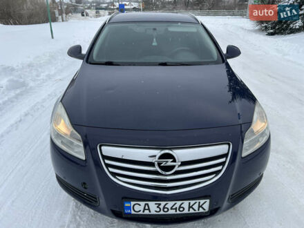 Синий Опель Инсигния, объемом двигателя 1.96 л и пробегом 335 тыс. км за 7800 $, фото 1 на Automoto.ua