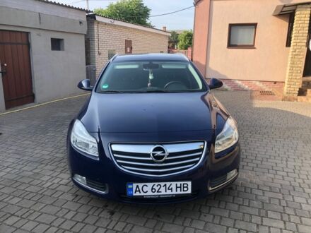 Опель Инсигния 2010 в Нововолынск на Automoto.ua Синий Опель Инсигния, объемом двигателя 2 л и пробегом 238 тыс. км за 7200 $, фото 1 на Automoto.ua