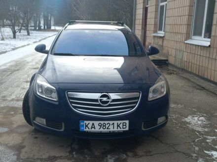Синій Опель Інсігнія, об'ємом двигуна 2 л та пробігом 290 тис. км за 8000 $, фото 1 на Automoto.ua