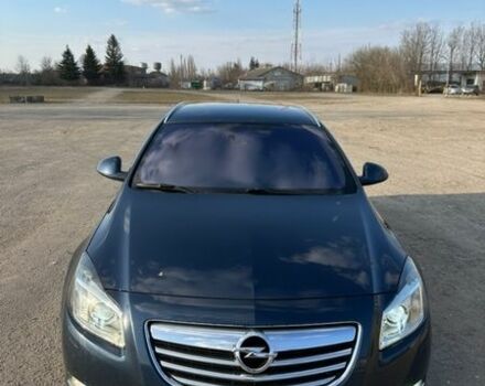 Синий Опель Инсигния, объемом двигателя 2 л и пробегом 430 тыс. км за 7000 $, фото 1 на Automoto.ua