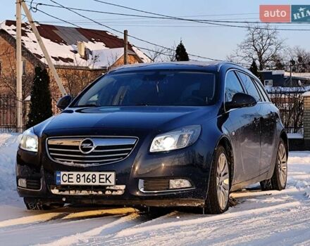 Синий Опель Инсигния, объемом двигателя 1.96 л и пробегом 213 тыс. км за 8500 $, фото 1 на Automoto.ua