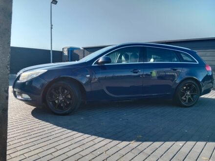 Синий Опель Инсигния, объемом двигателя 2 л и пробегом 355 тыс. км за 6250 $, фото 1 на Automoto.ua