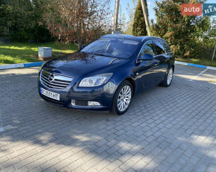 Синий Опель Инсигния, объемом двигателя 1.96 л и пробегом 272 тыс. км за 5900 $, фото 1 на Automoto.ua