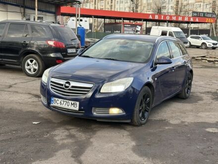 Синій Опель Інсігнія, об'ємом двигуна 2 л та пробігом 355 тис. км за 6600 $, фото 1 на Automoto.ua